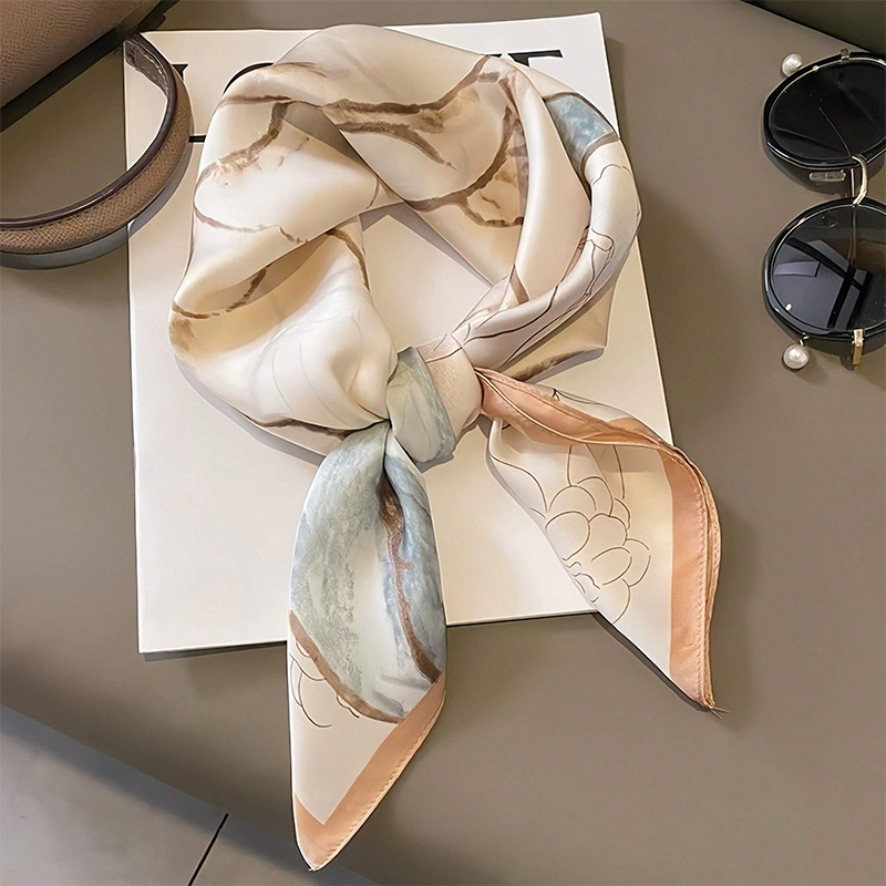 Luxury Bags Brand - 2024 desain mode cetak Satin persegi