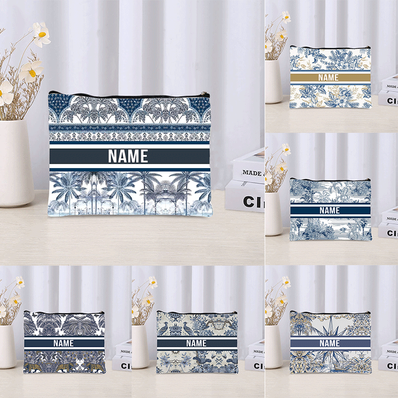 Wristlet Wallet Zipper - Tas Makeup wanita trendi tas kosmetik