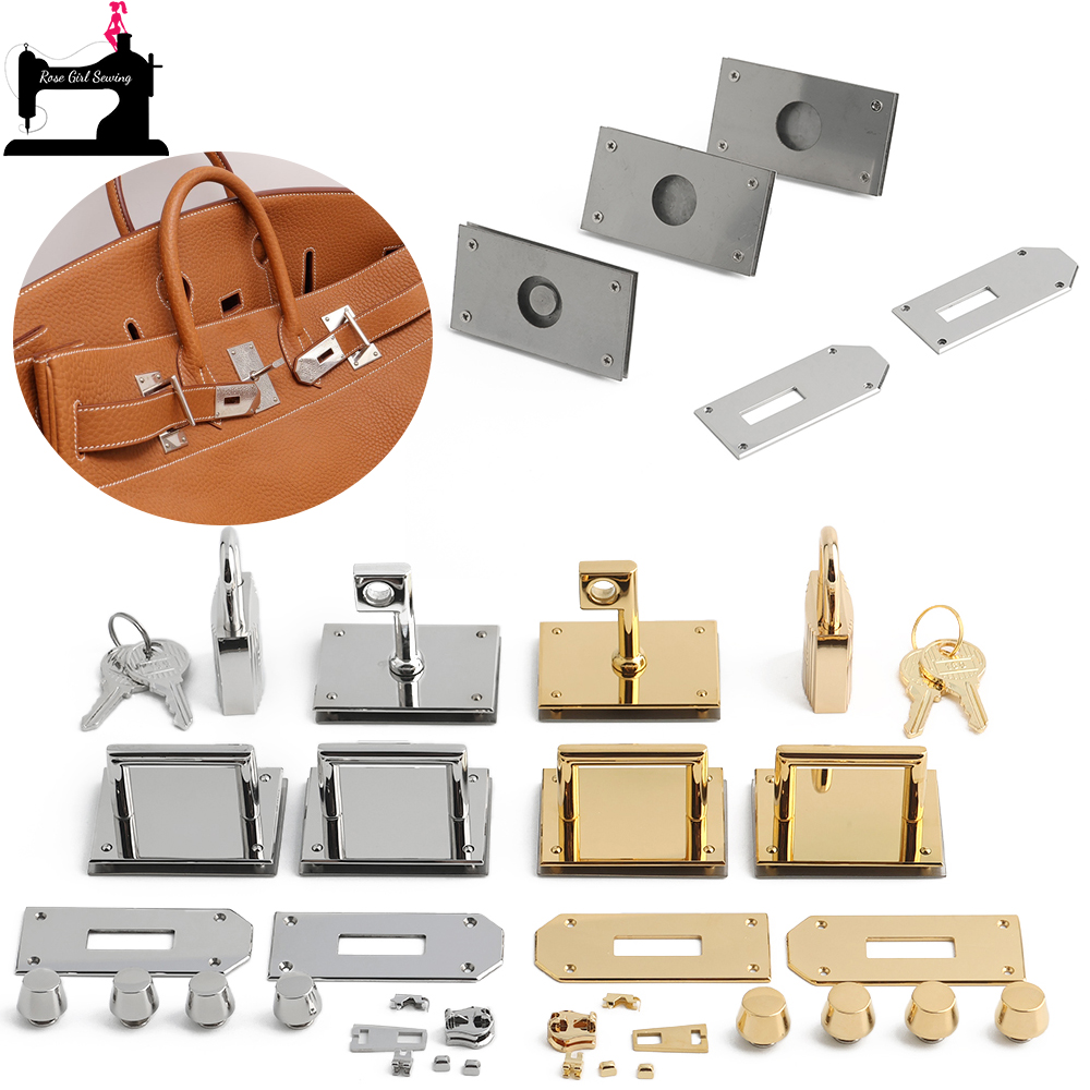 Luxury Bags Repair - 1/2/5Set Set Kunci Tas Baja Tahan