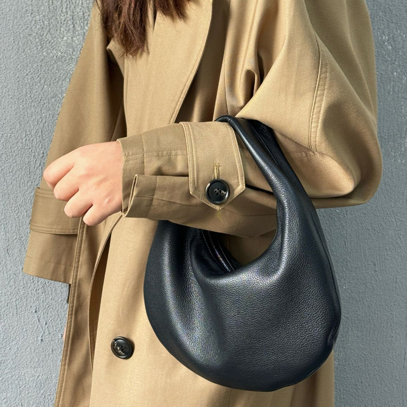 Tas Kulit Setengah Lingkaran G - Luxury Bags In Japan ulasan dan harga