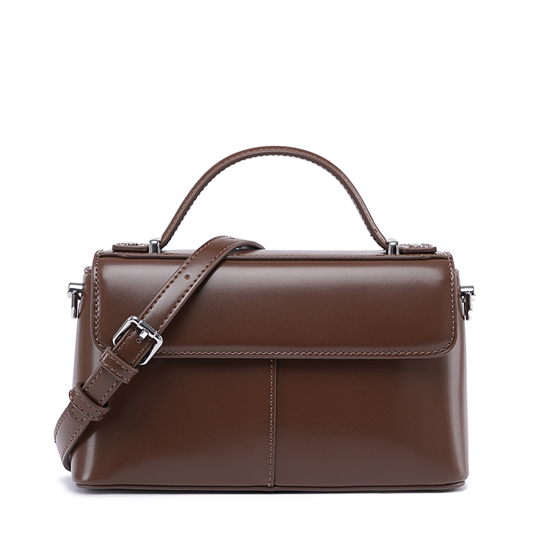 Tas Selempang Wanita Kulit Cok - Structured Handbag Top Handle ulasan dan harga