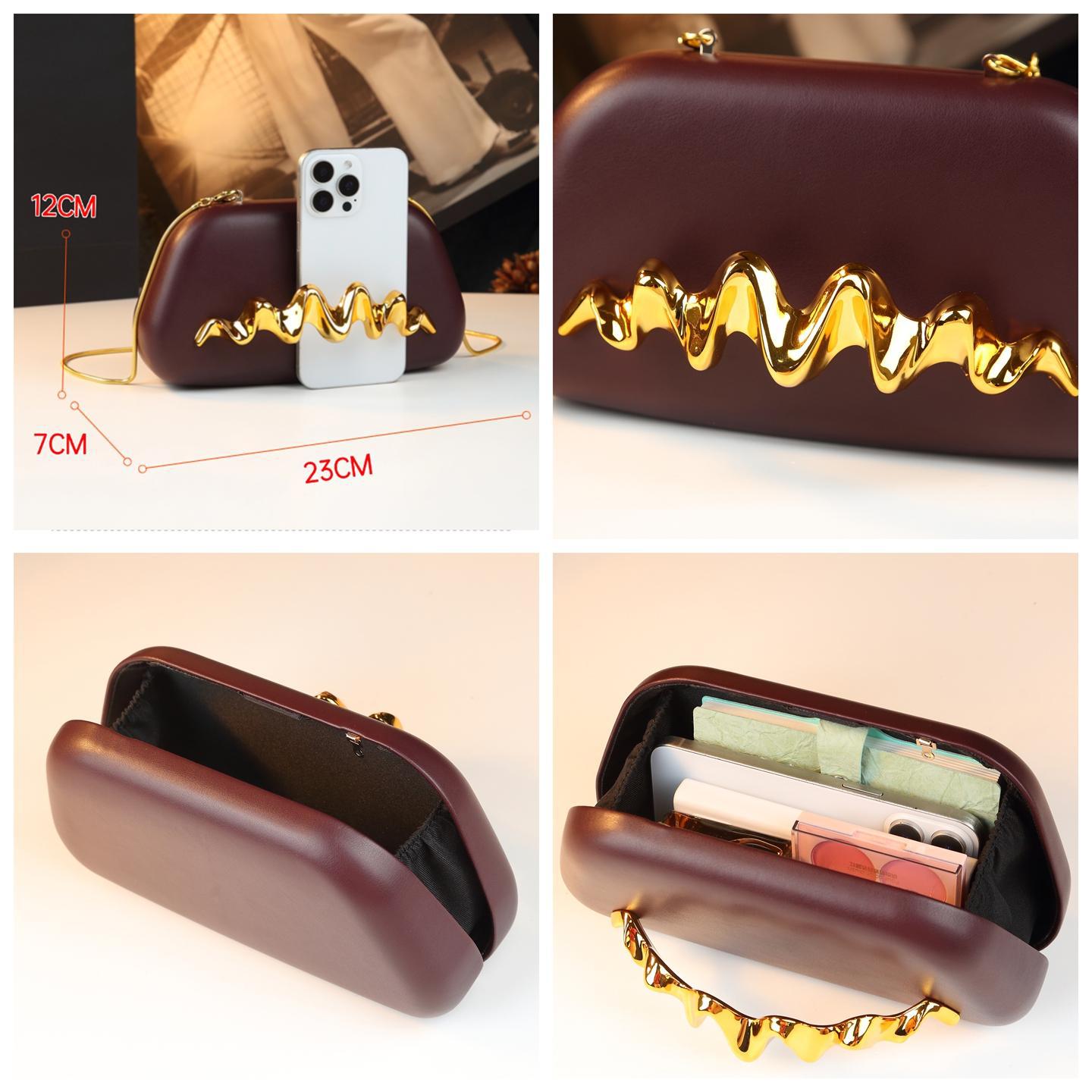 Tas Tote Kulit Logo Huruf Tren - Luxury Bags Everyday ulasan dan harga