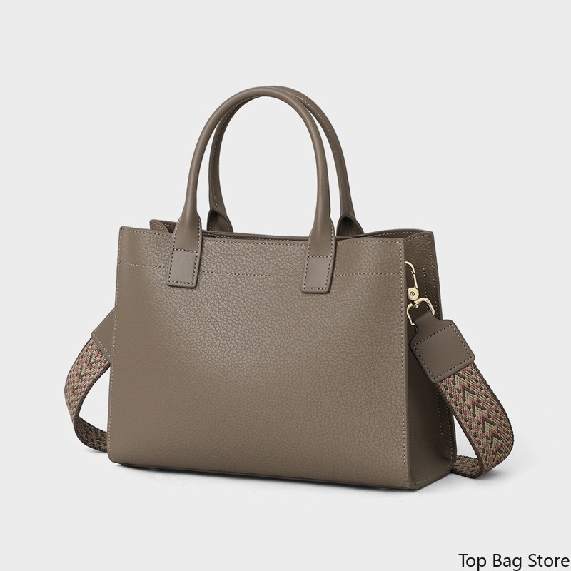Tas Selempang Kulit Asli untuk - Structured Handbag Top Handle ulasan dan harga
