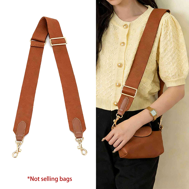 Tali Tas Warna Solid Desainer  - Belt Bag Leather Wide ulasan dan harga