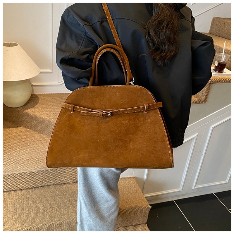 Tas tangan berbentuk kubah ter - Structured Handbag Top Handle ulasan dan harga