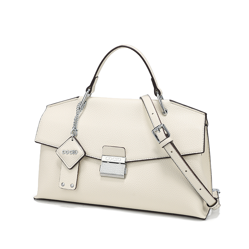 Tas Selempang Wanita Kulit Peb - Structured Handbag Top Handle ulasan dan harga