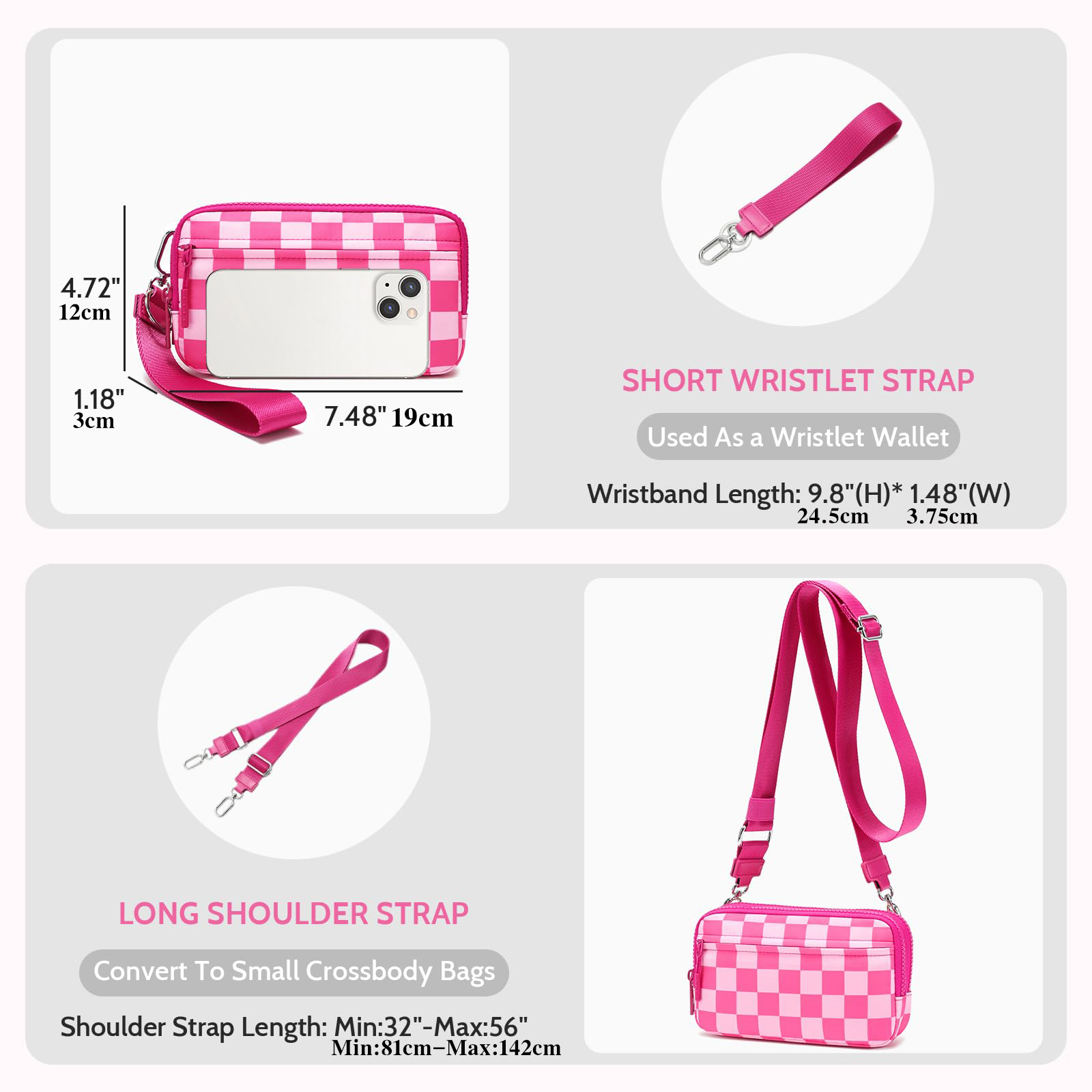 [Dompet Gelang DOYOGI] Dompet  - Wristlet Wallet Zipper ulasan dan harga