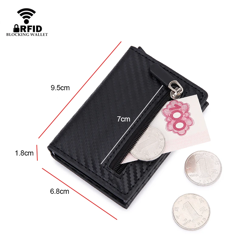 Dompet Kartu RFID Blocking, Te - Wristlet Wallet Zipper ulasan dan harga