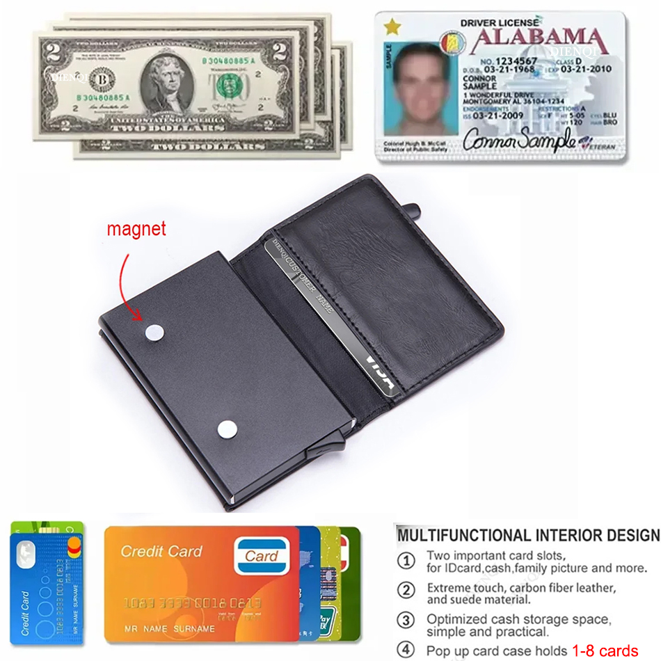 Dompet Kartu RFID Blocking, Te - Wristlet Wallet Zipper ulasan dan harga