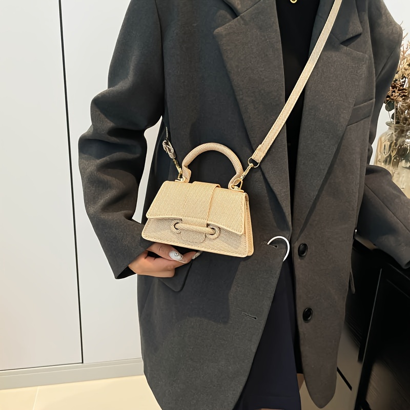 Tas Tangan Mini Wanita Model A - Structured Handbag Top Handle ulasan dan harga