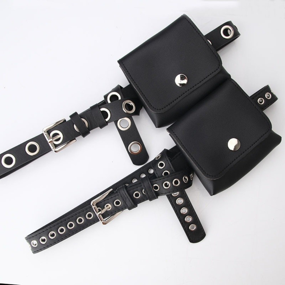 Tas Pinggang Wanita Kulit PU B - Belt Bag Leather Wide ulasan dan harga