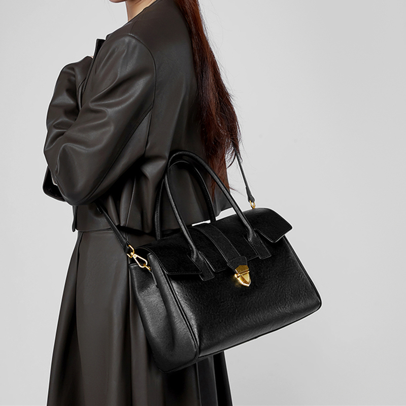 Tas Tangan Wanita BURMINSA dar - Structured Handbag Top Handle ulasan dan harga